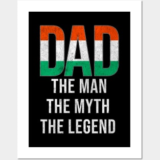 Hungarian Dad The Man The Myth The Legend - Gift for Hungarian Dad With Roots From Hungarian Posters and Art